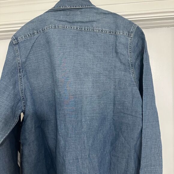 ONE TEASPOON HOMME LIBERTY SHIRT BLUE - Picture 6 of 9